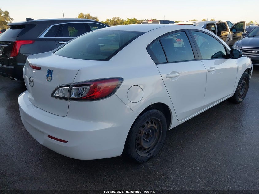 Vin: jm1bl1tg9d1836565, lot: 45175090, mazda mazda3 i sv 20134