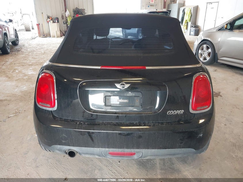 2016 Mini Convertible Cooper VIN: WMWWG5C55G3C19250 Lot: 44677996