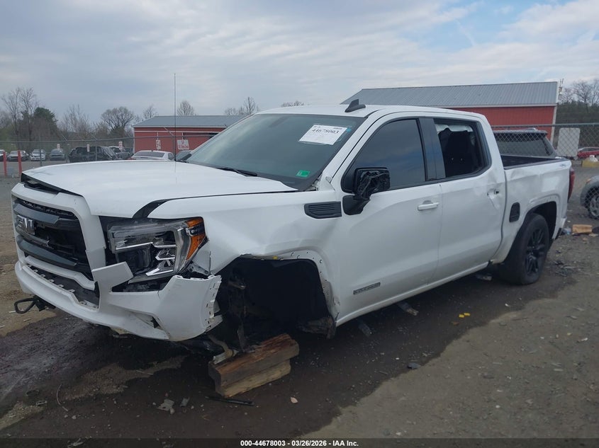 2022 GMC Sierra 1500 Limited 4Wd Short Box Elevation