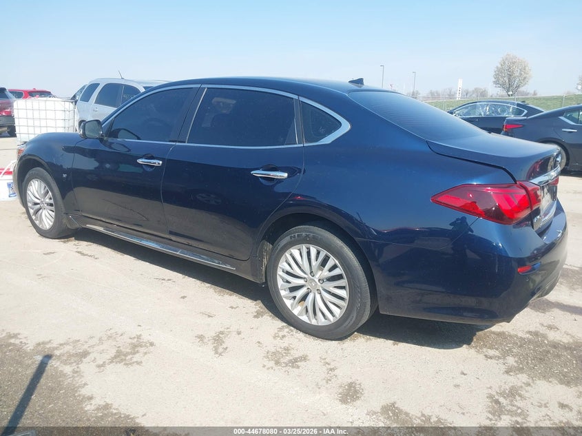 Vin: jn1by1pr4fm830870, lot: 45175195, infiniti q70l 3.7x 20153