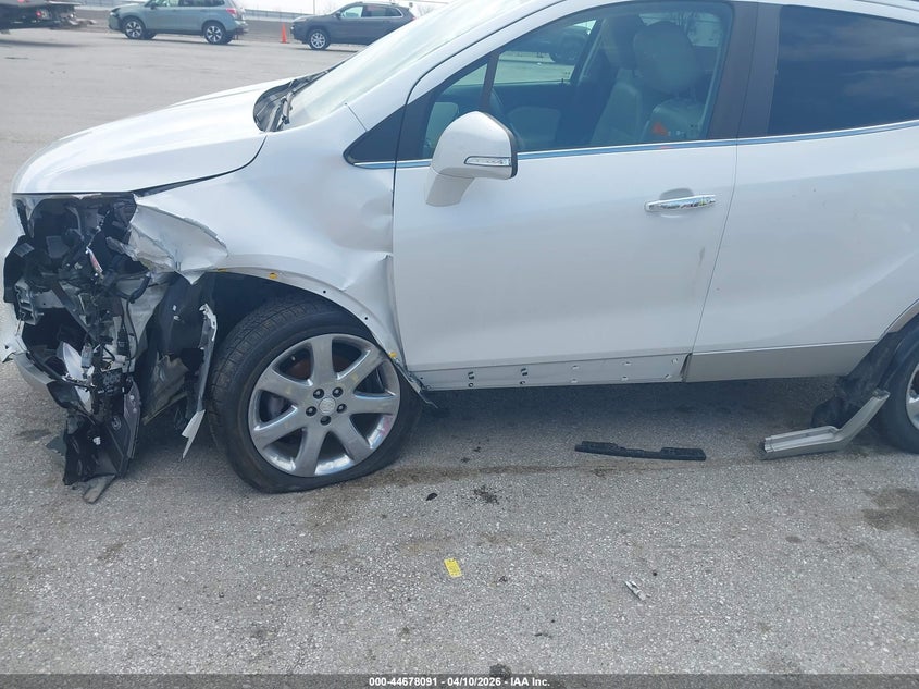 2018 Buick Encore 1.4 Premium white Lot 111044678091 Vin KL4CJHSB7JB521983