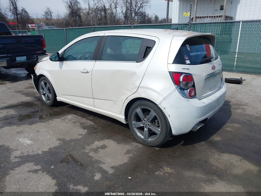 2014 Chevrolet Sonic Rs Auto