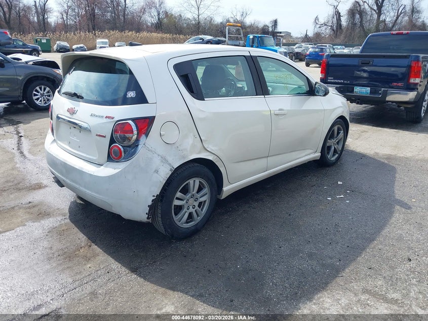 2014 Chevrolet Sonic Rs Auto