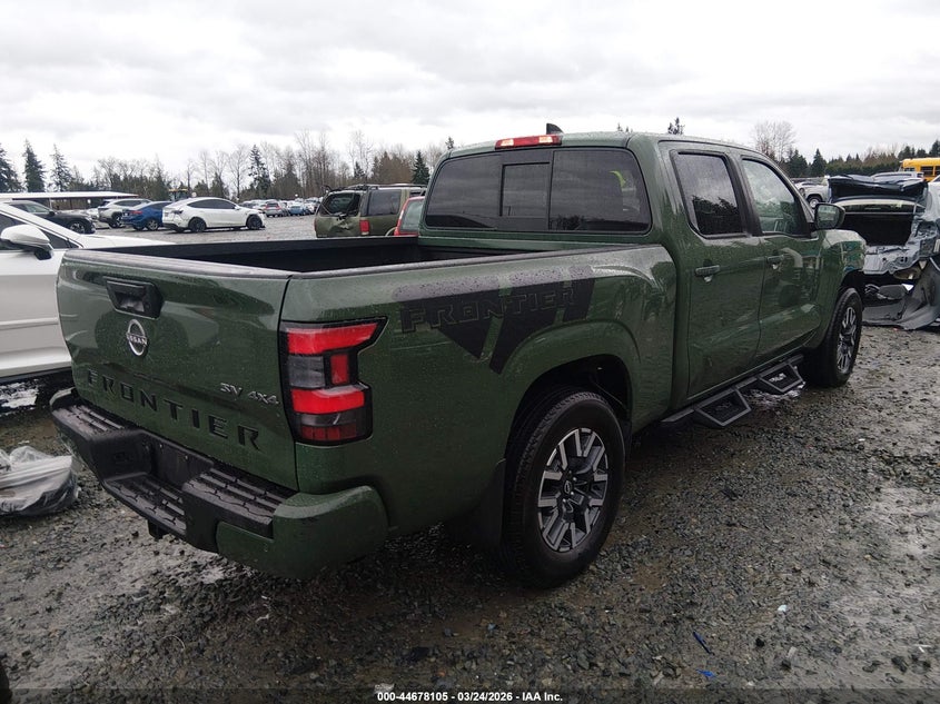 2022 Nissan Frontier Long Bed Sv 4X4