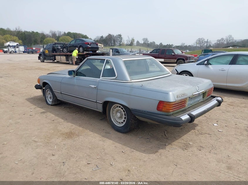 1982 Mercedes-Benz 380 Sl