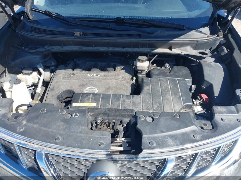 2013 Nissan Murano Le/S/Sl/Sv VIN: JN8AZ1MW3DW322413 Lot: 44678214