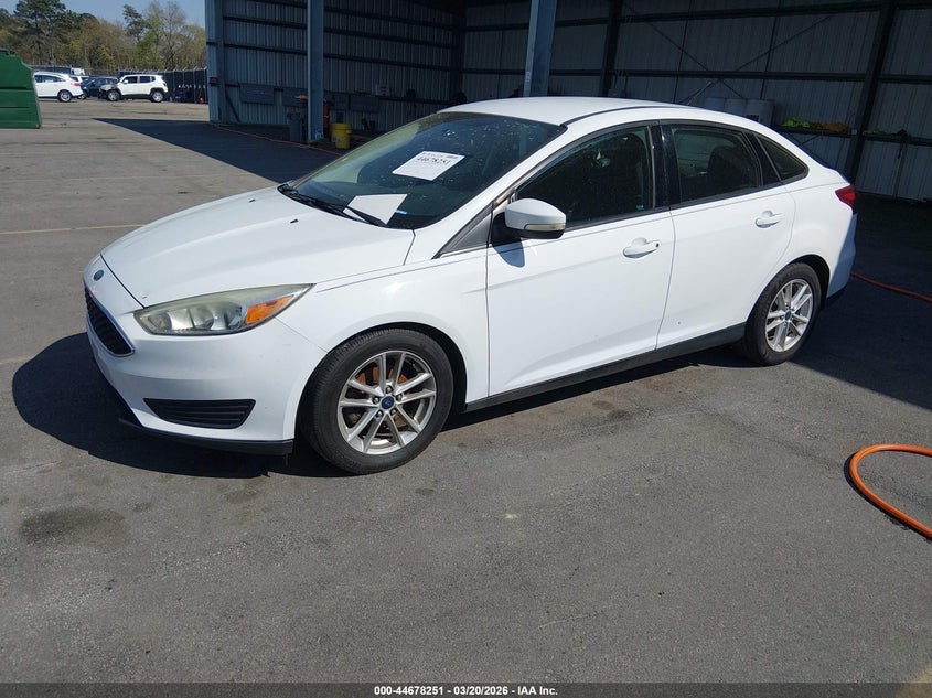 Vin: 1fadp3f21gl256752, lot: 45175366, ford focus se 20162