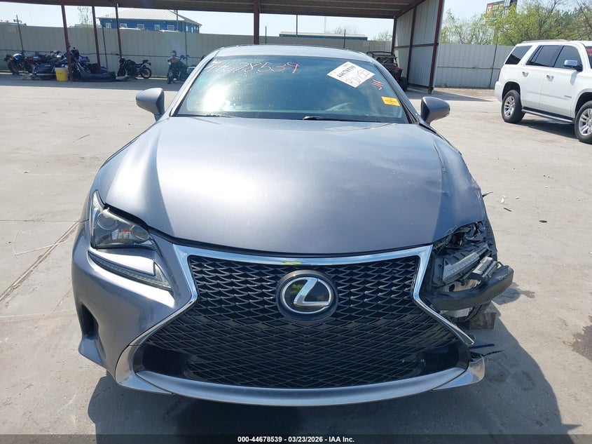 2017 Lexus Rc 200T VIN: JTHHA5BC2H5005251 Lot: 44678539