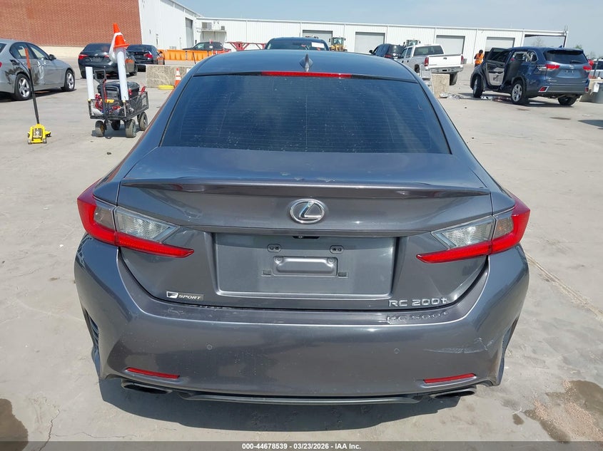 2017 Lexus Rc 200T VIN: JTHHA5BC2H5005251 Lot: 44678539