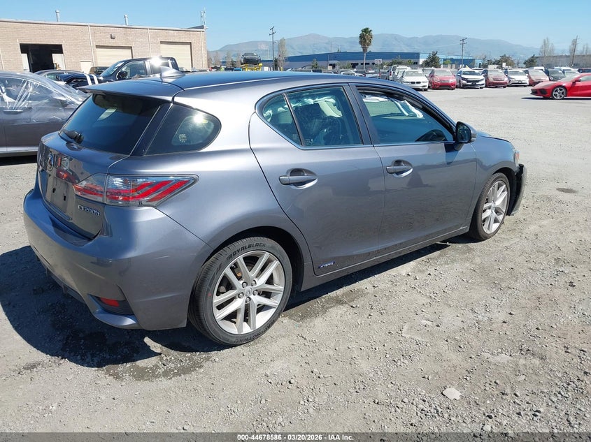 Vin: jthkd5bh8h2288944, lot: 45175701, lexus ct ct 200h f sport 20174