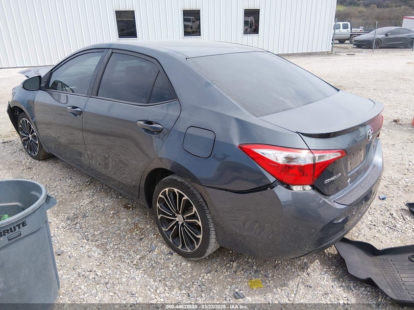 2016 Toyota Corolla S Plus