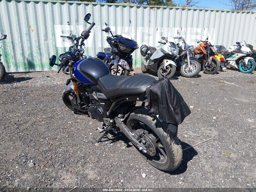 2024 TRIUMPH MOTORCYCLE SPEED auction photo 3