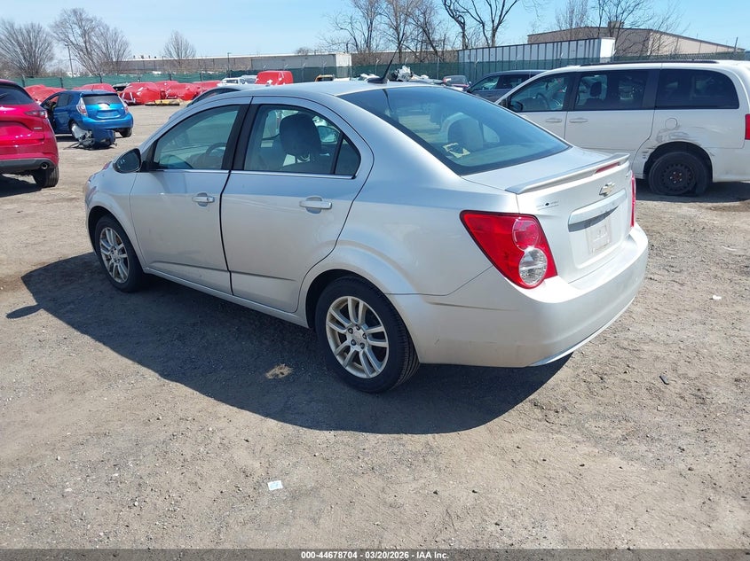 2013 Chevrolet Sonic Lt Auto