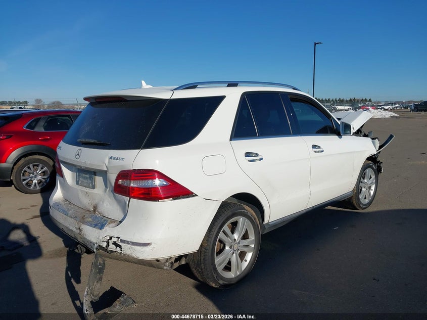 2014 Mercedes-Benz Ml 350 4Matic