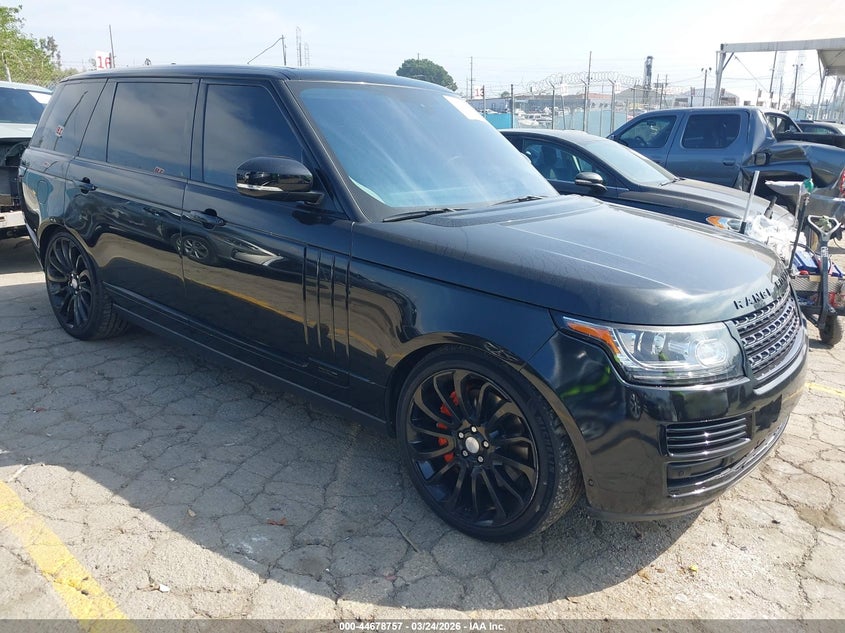 2016 Land Rover Range Rover 5.0L V8 Holland Holland/5.0L V8 Supercharged Autobiography