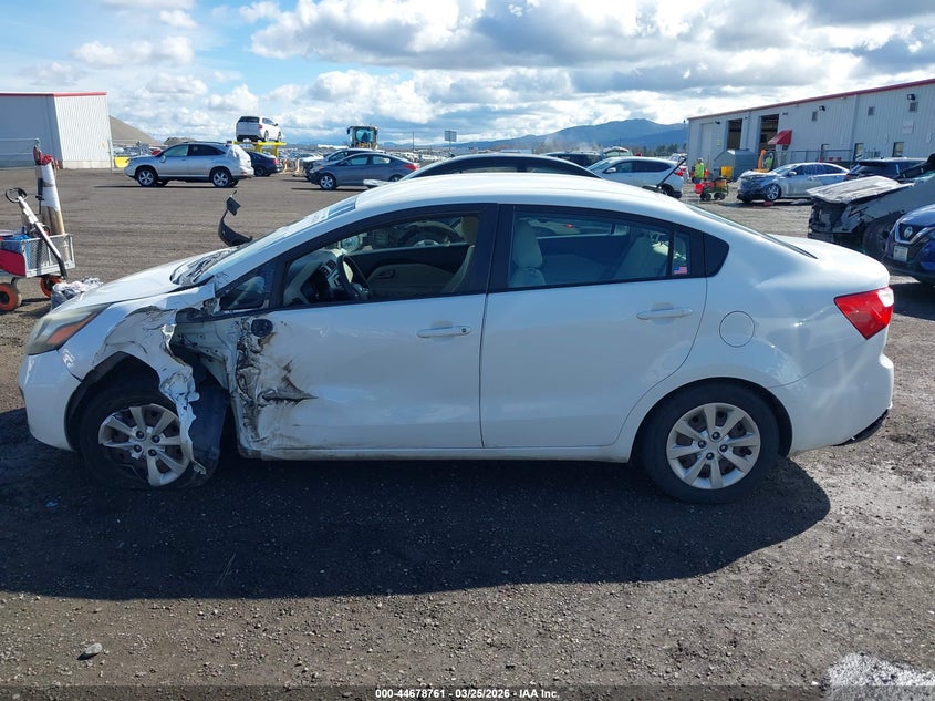2013 Kia Rio Lx VIN: KNADM4A32D6231505 Lot: 44678761