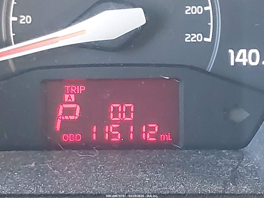 2013 Kia Rio Lx VIN: KNADM4A32D6231505 Lot: 44678761