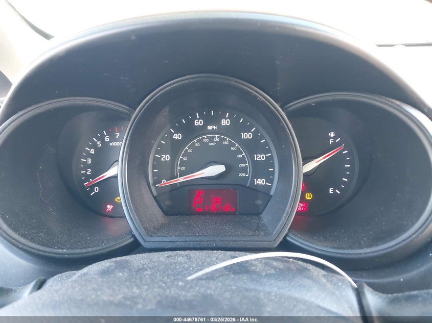 2013 Kia Rio Lx VIN: KNADM4A32D6231505 Lot: 44678761