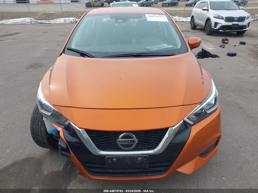 2022 Nissan Versa 1.6 Sv Xtronic Cvt VIN: 3N1CN8EV7NL868348 Lot: 44678762