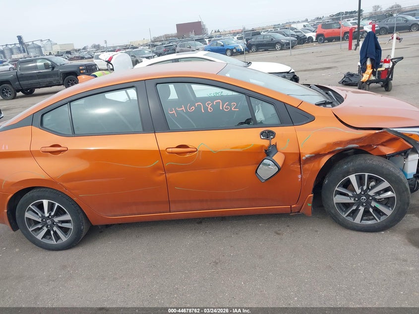 2022 Nissan Versa 1.6 Sv Xtronic Cvt VIN: 3N1CN8EV7NL868348 Lot: 44678762