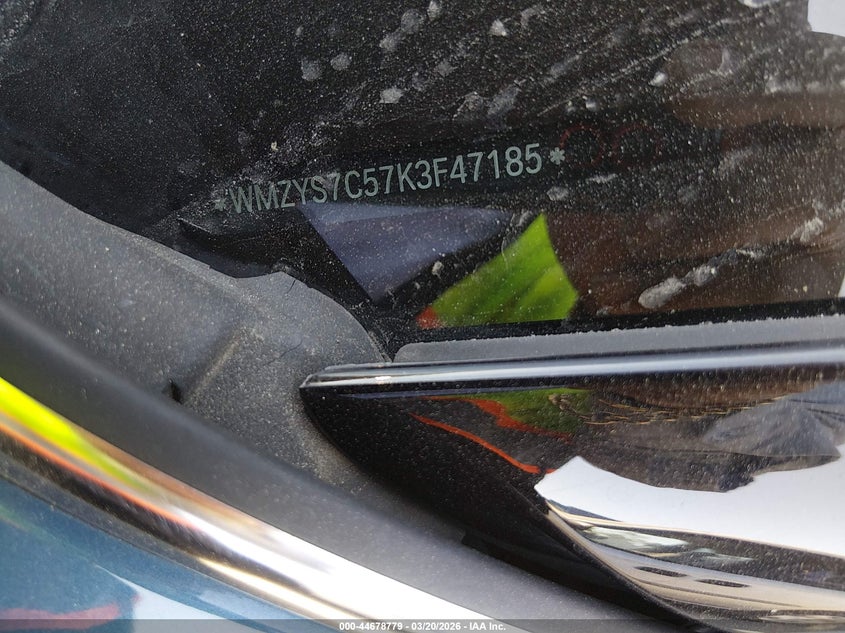 2019 Mini Countryman Cooper VIN: WMZYS7C57K3F47185 Lot: 44678779