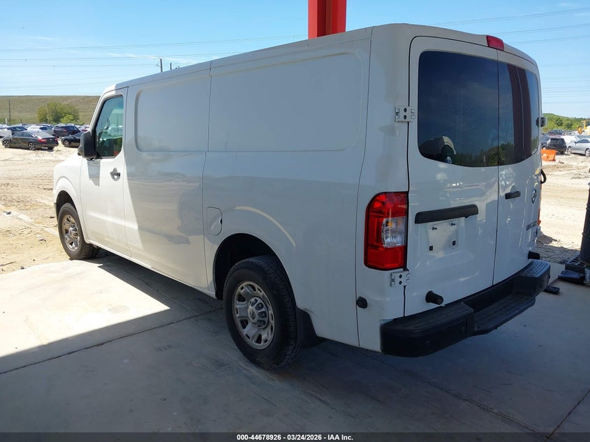 2019 Nissan Nv Cargo Nv1500 Sv V6