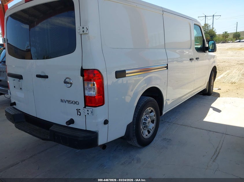 2019 Nissan Nv Cargo Nv1500 Sv V6