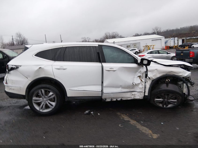2022 Acura Mdx Standard VIN: 5J8YE1H34NL027475 Lot: 44678938