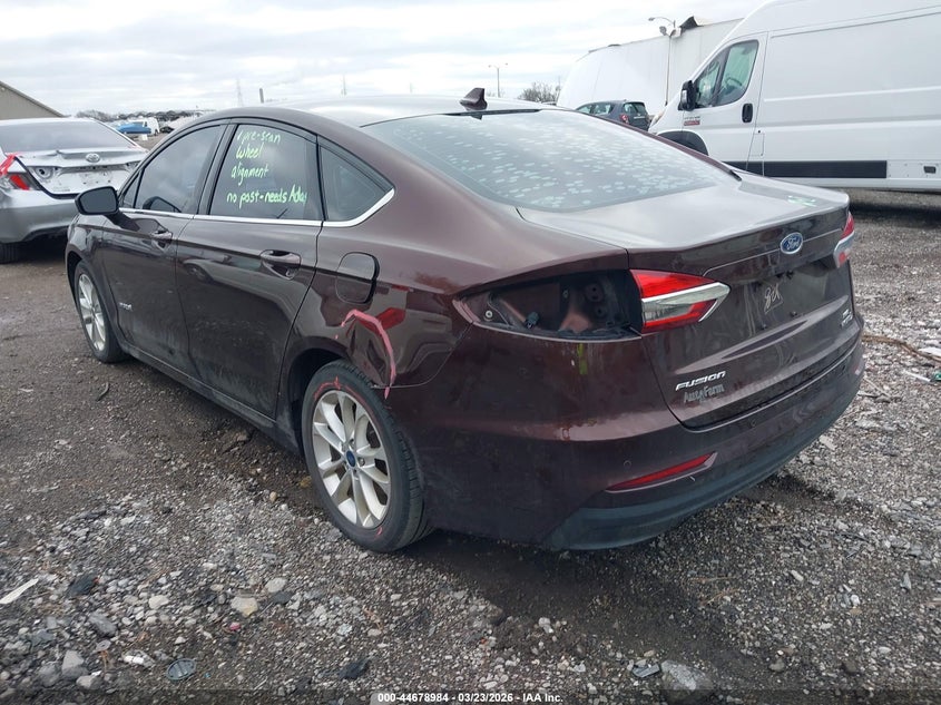 2019 Ford Fusion Hybrid Se