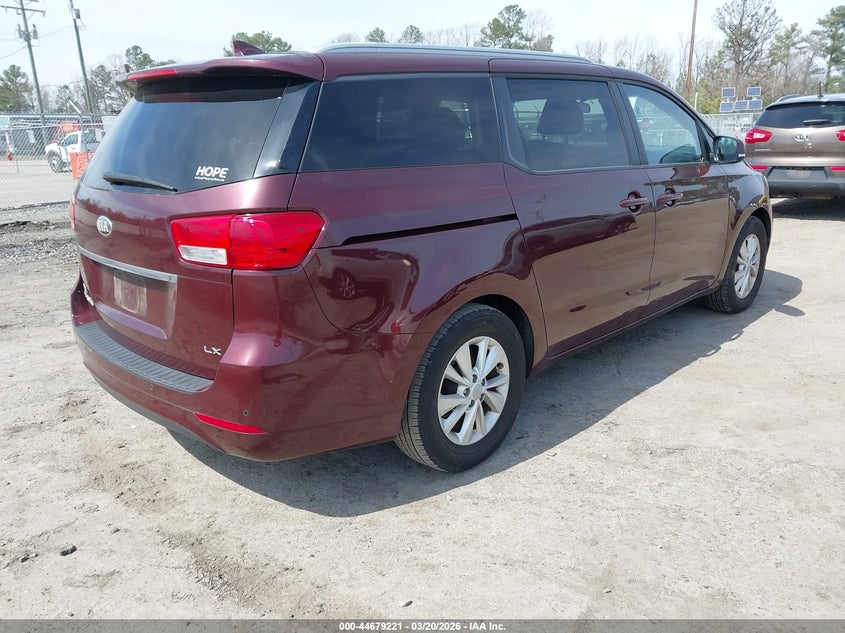 2016 Kia Sedona Lx
