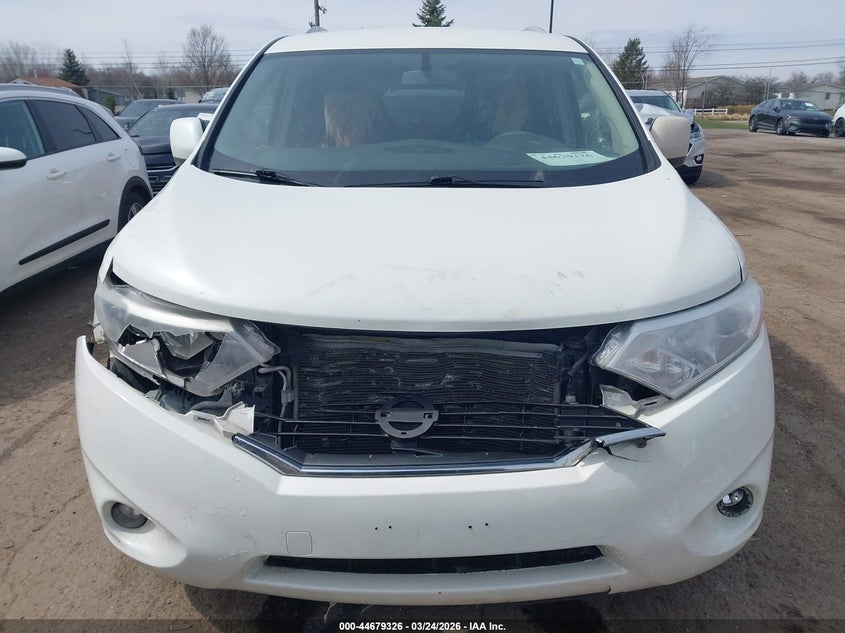 2016 Nissan Quest Platinum/S/Sl/Sv VIN: JN8AE2KP4G9153728 Lot: 44679326