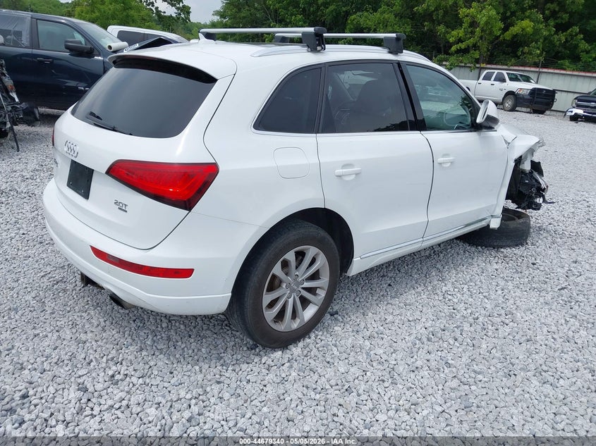 Vin: wa1lfafp8ea030381, lot: 45176455, audi q5 2.0t premium 20144
