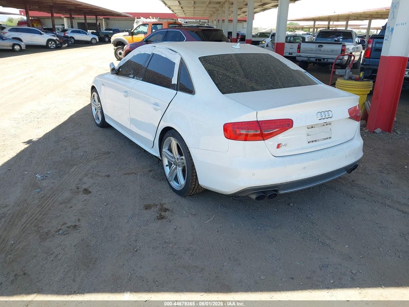 Vin: waudgafl3da179541, lot: 45176479, audi s4 3.0t premium plus 20133