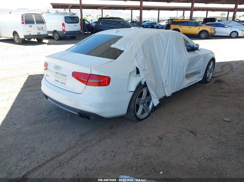 Vin: waudgafl3da179541, lot: 45176479, audi s4 3.0t premium plus 20134