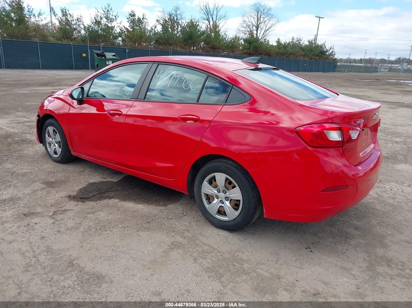 2017 Chevrolet Cruze Ls Auto