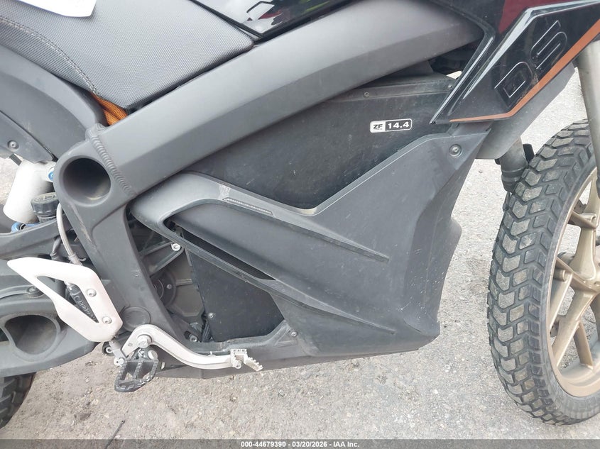 VIN: 538SDJZ63PCG25358 2023 ZERO MOTORCYCLES INC DSR