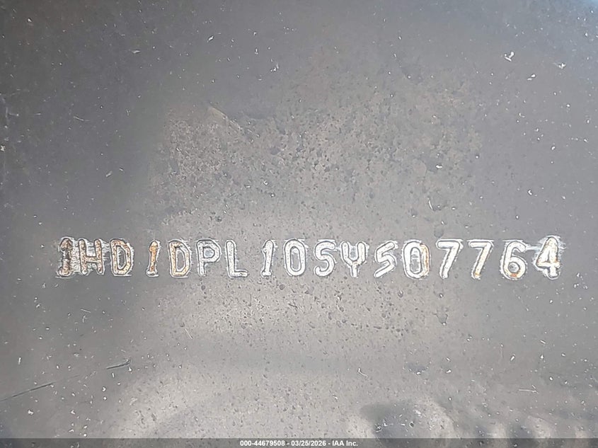 1995 Harley-Davidson Flhtc Ultra VIN: 1HD1DPL10SY507764 Lot: 44679508