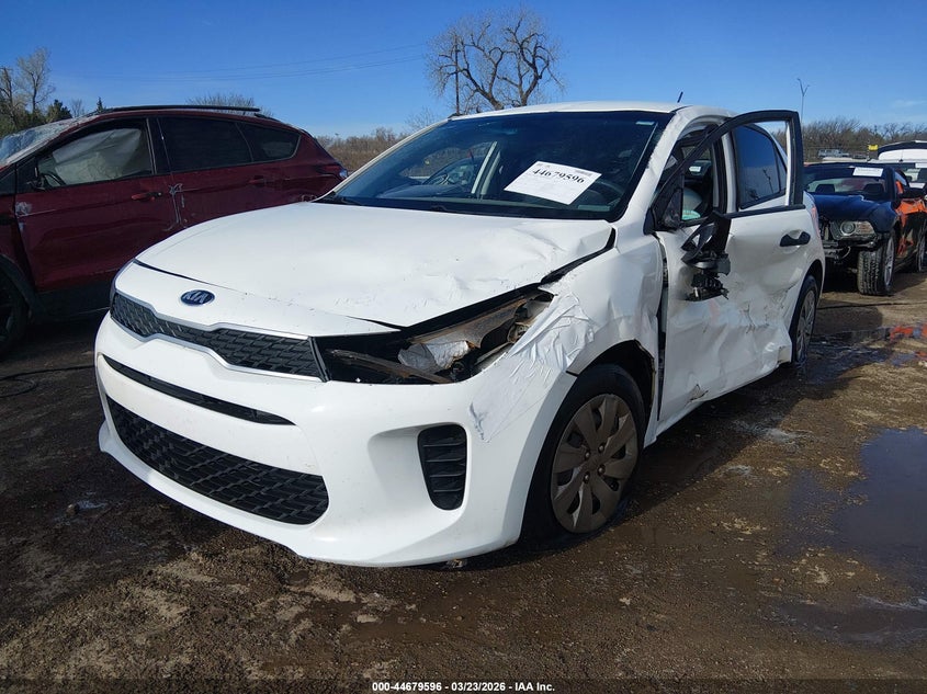 Vin: 3kpa25ab5je092064, lot: 45176711, kia rio lx 20182
