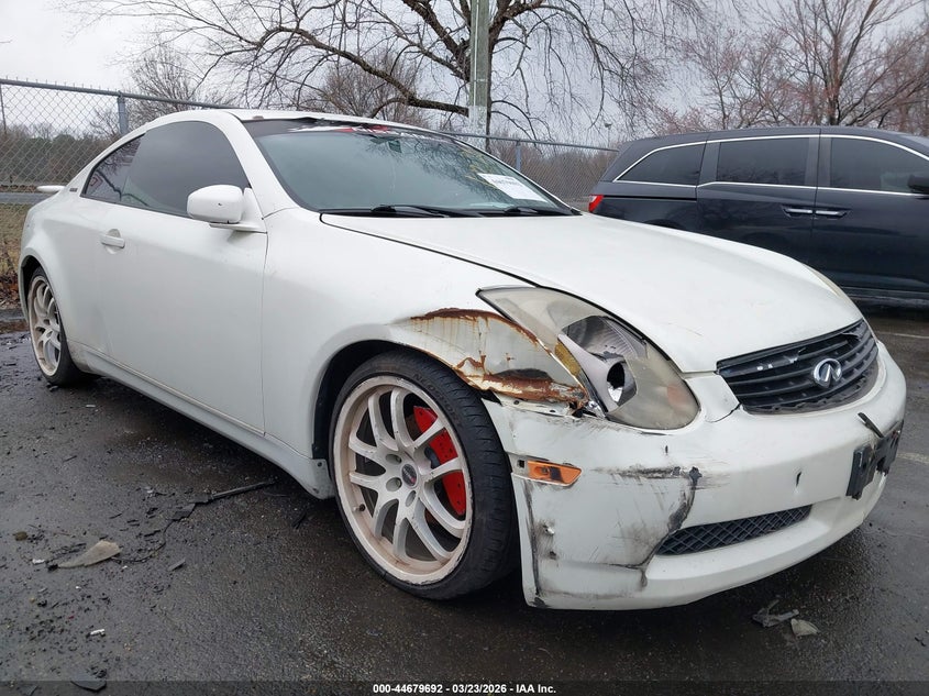 2003 Infiniti G35 Base W/Leather