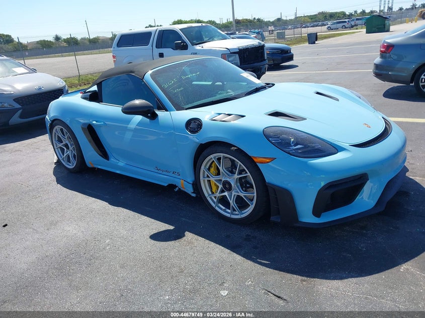 PORSCHE 718 SPYDER RS