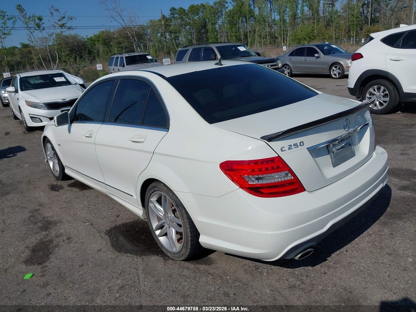 2012 Mercedes-Benz C 250 Sport