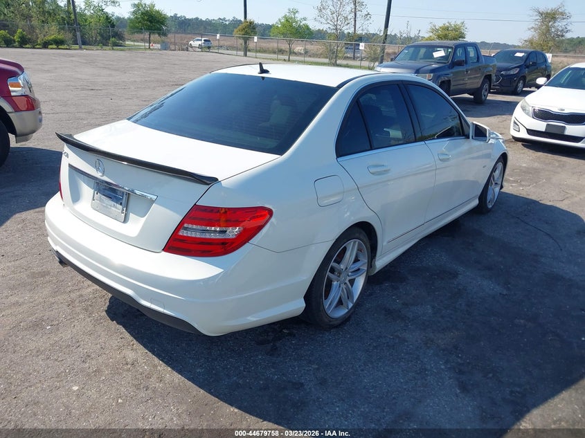 2012 Mercedes-Benz C 250 Sport