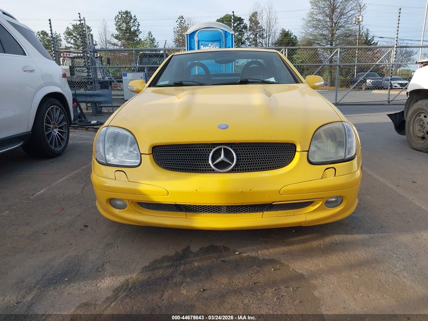 2003 Mercedes-Benz Slk 230 Kompressor VIN: WDBKK49F43F276151 Lot: 44679843