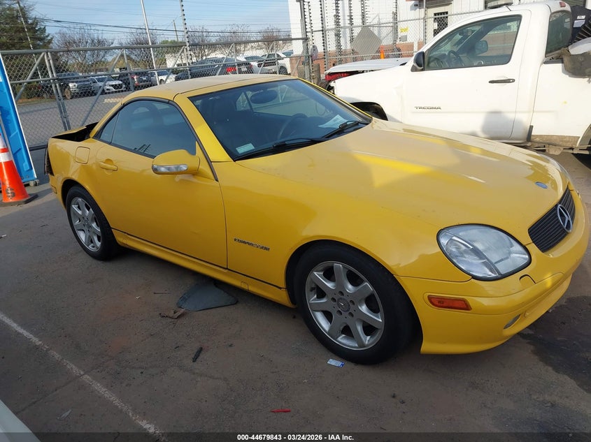 2003 Mercedes-Benz Slk 230 Kompressor VIN: WDBKK49F43F276151 Lot: 44679843