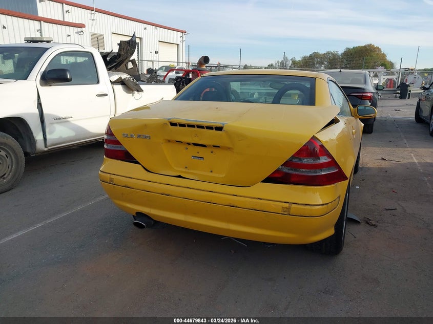 2003 Mercedes-Benz Slk 230 Kompressor VIN: WDBKK49F43F276151 Lot: 44679843