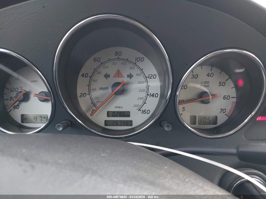 2003 Mercedes-Benz Slk 230 Kompressor VIN: WDBKK49F43F276151 Lot: 44679843