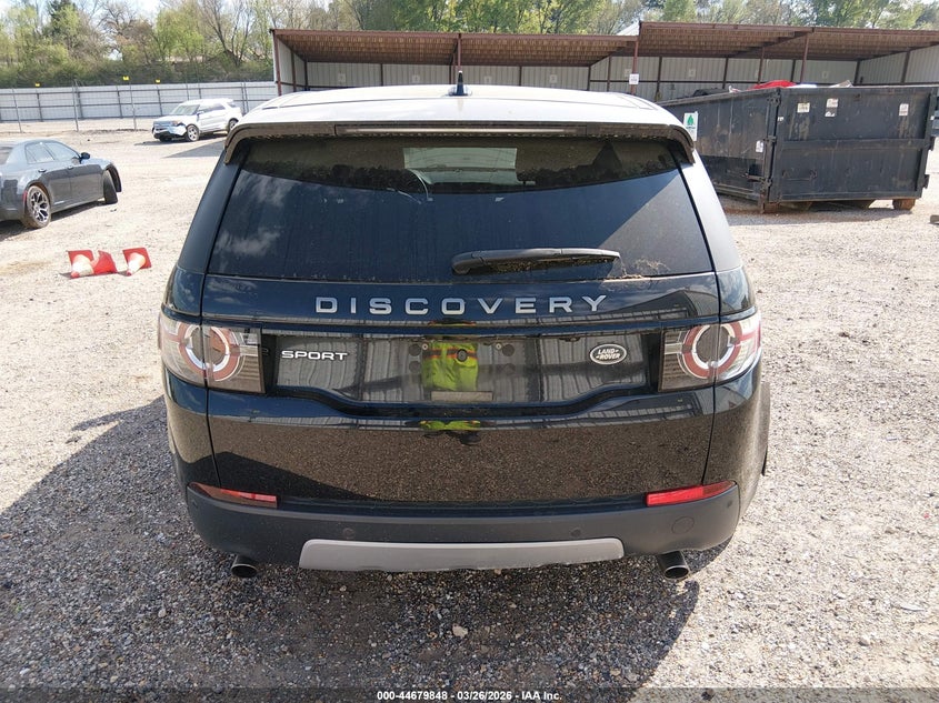 2016 Land Rover Discovery Sport Hse VIN: SALCR2BG0GH591086 Lot: 44679848