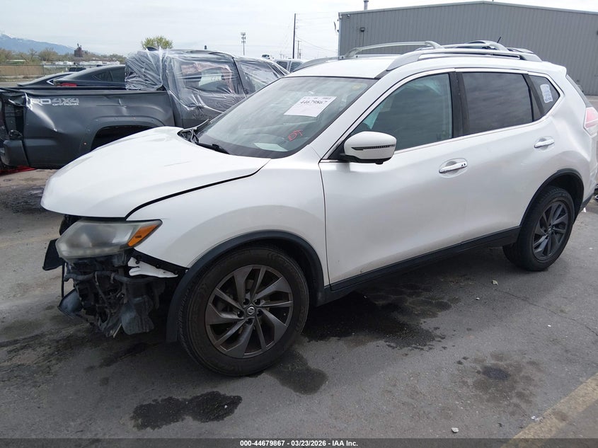 2016 Nissan Rogue Sl 5N1AT2MV2GC783887 photo 1