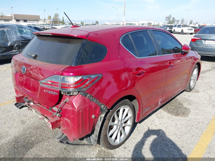 2012 Lexus Ct 200H Premium