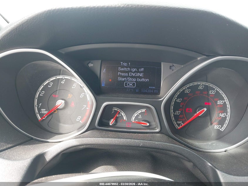 2013 Ford Focus St VIN: 1FADP3L9XDL170630 Lot: 44679952